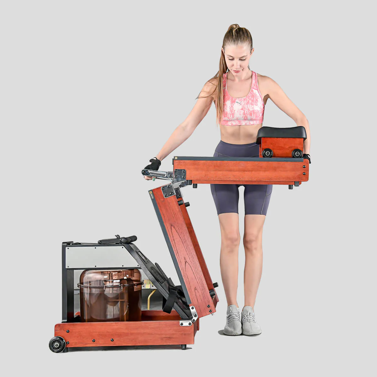 WR1 Foldable Water Rowing Machine - Image 4